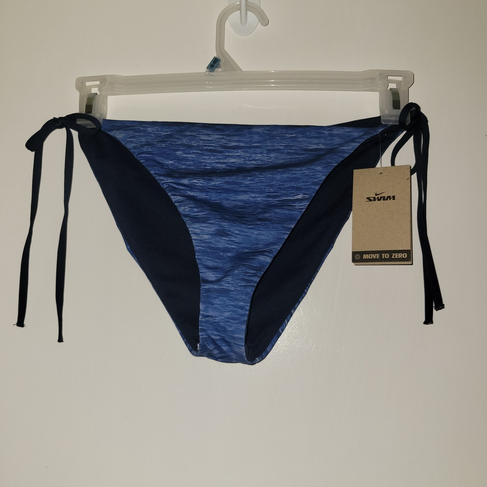 Nike Blue and Black Swimwear